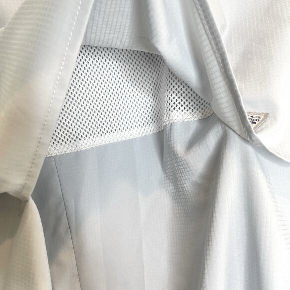 Columbia Omni Shade Vented Roll Tab Long Sleeve Top Womens Plus 2X Gray - Picture 5 of 6